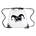 Foolish - Clear Drawstring - Black